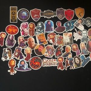 46 Game of Thrones Stickers